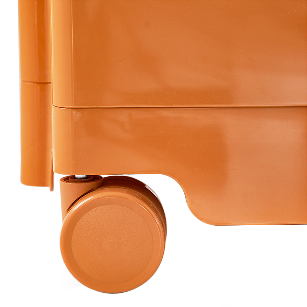 Side Tables: Artiss Storage Trolley Bedside Table 5 Tier Cart Boby Replica Orange