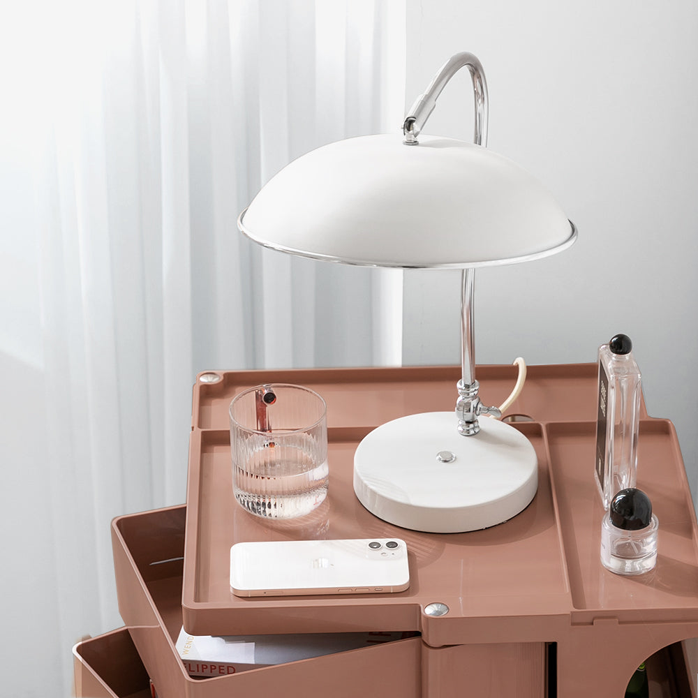 Side Tables: ArtissIn Storage Trolley Bedside Table 5 Tier Cart Boby Replica Pink