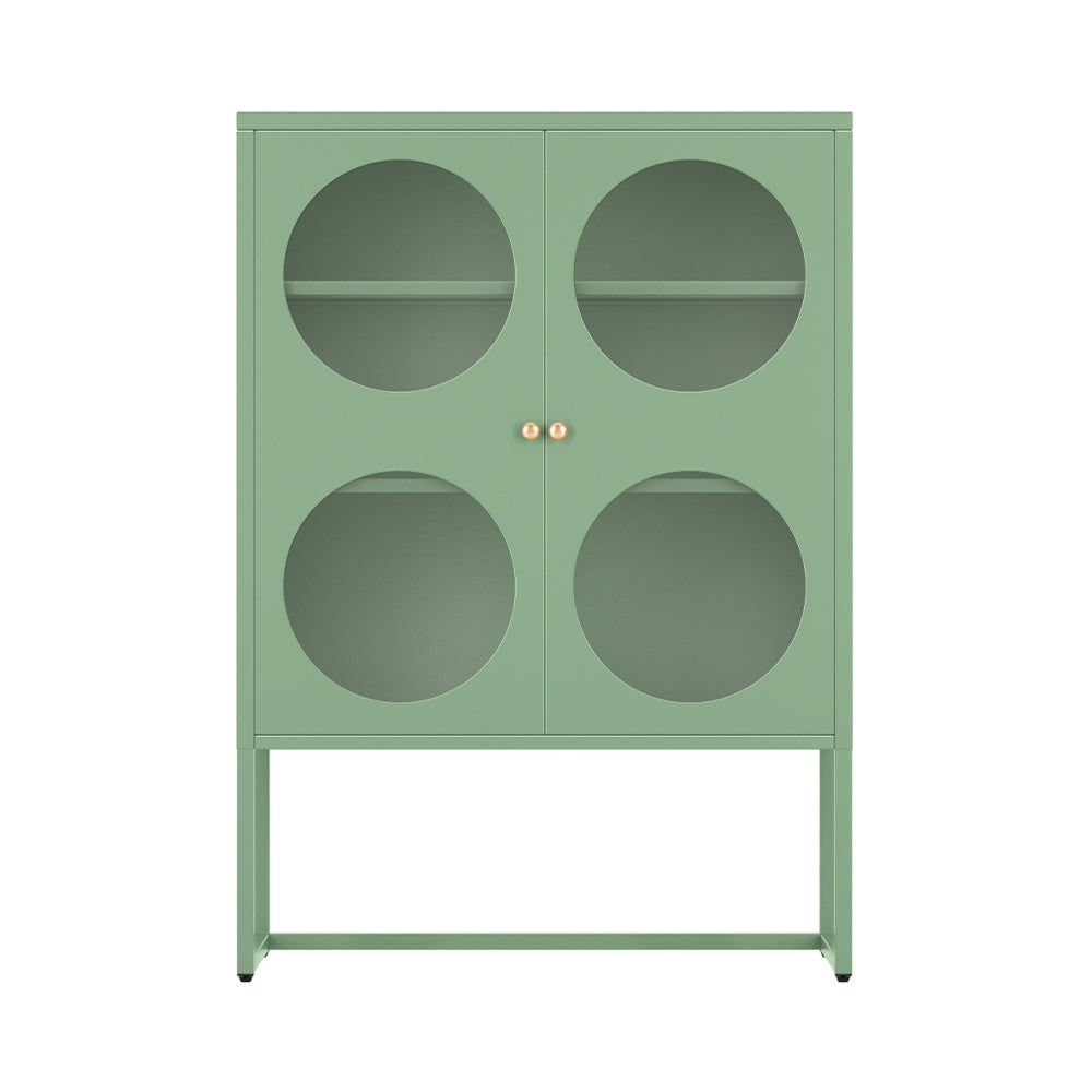 Buffets & Sideboards: Artiss Buffet Sideboard Metal Cabinet - ELLA Green