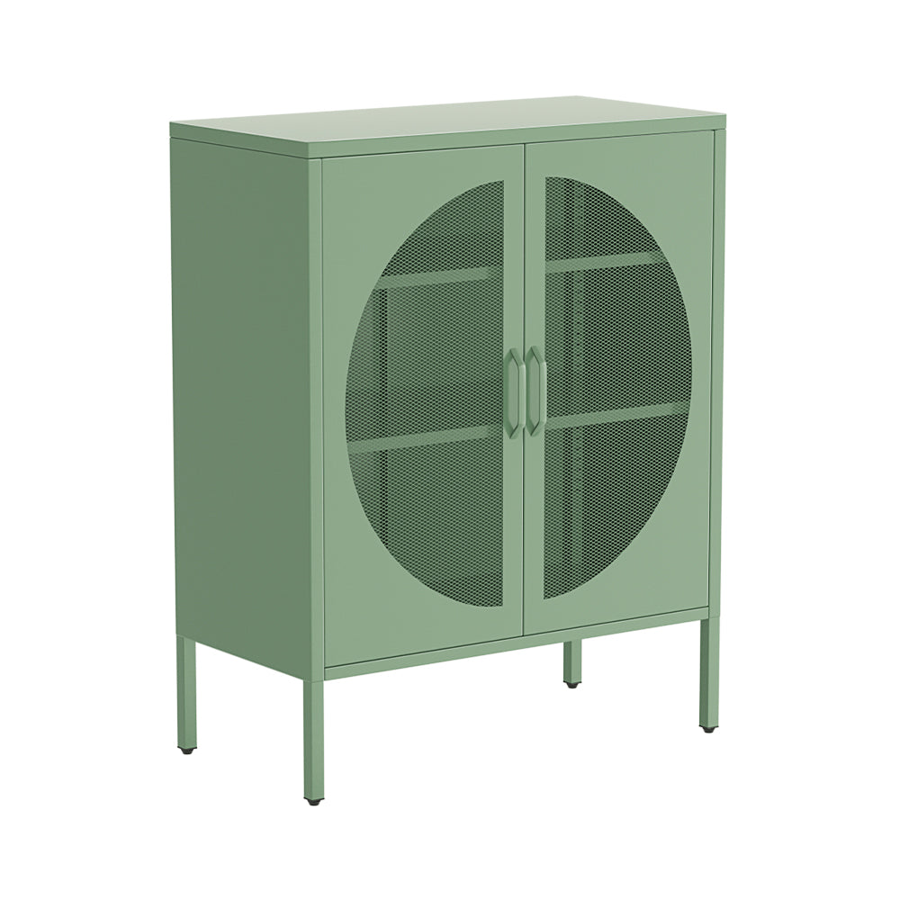 Buffets & Sideboards: Artiss Buffet Sideboard Metal Cabinet - ELSA Green