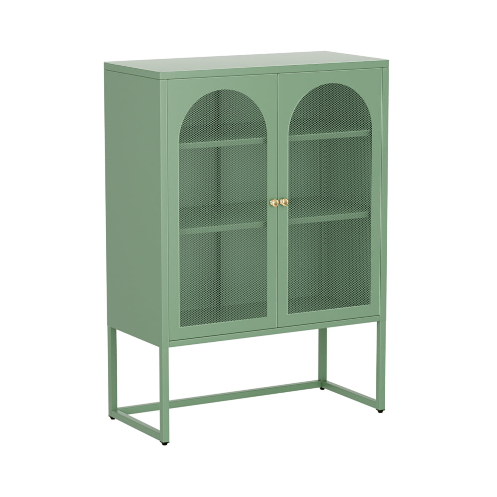 Buffets & Sideboards: Artiss Buffet Sideboard Metal Cabinet - ELMA Green