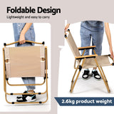 Outdoor Sofas & Lounge Sets: Gardeon Outdoor Camping Chairs Portable Folding Beach Chair Patio Furniture