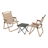 Camp Furniture: Weisshorn 3pc Camping Table Chair Set Outdoor Folding Aluminium Portable Picnic