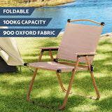 Camp Furniture: Weisshorn 3pc Camping Table Chair Set Outdoor Folding Aluminium Portable Picnic