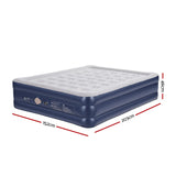 Inflatable Mattresses: Weisshorn Air Mattress Queen Inflatable Bed 46cm Air bed Cube