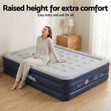 Inflatable Mattresses: Weisshorn Air Mattress Queen Inflatable Bed 46cm Air bed Cube