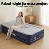 Inflatable Mattresses: Weisshorn Air Mattress Single Inflatable Bed 46cm Air bed Cube