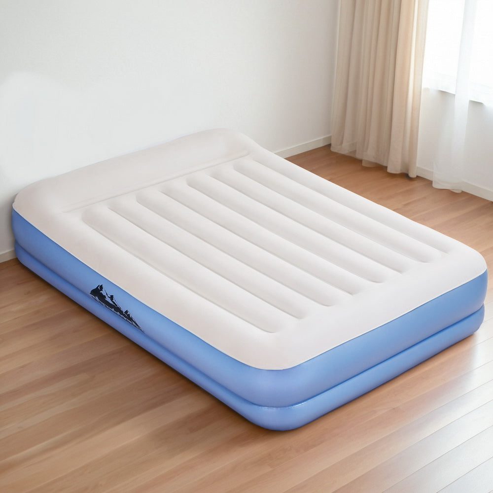 Inflatable Mattresses: Weisshorn Air Mattress Queen Inflatable Bed 41cm Air bed