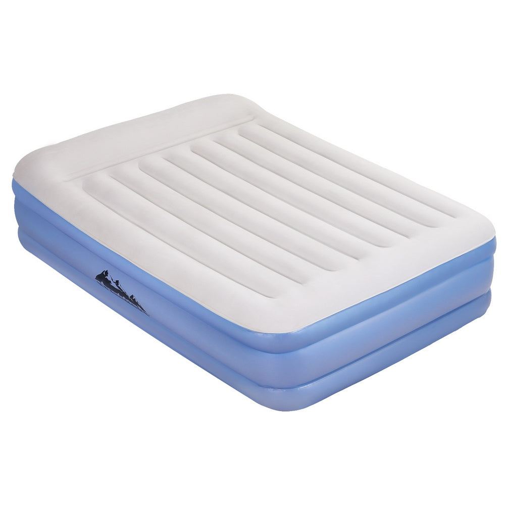 Inflatable Mattresses: Weisshorn Air Mattress Queen Inflatable Bed 46cm Air bed