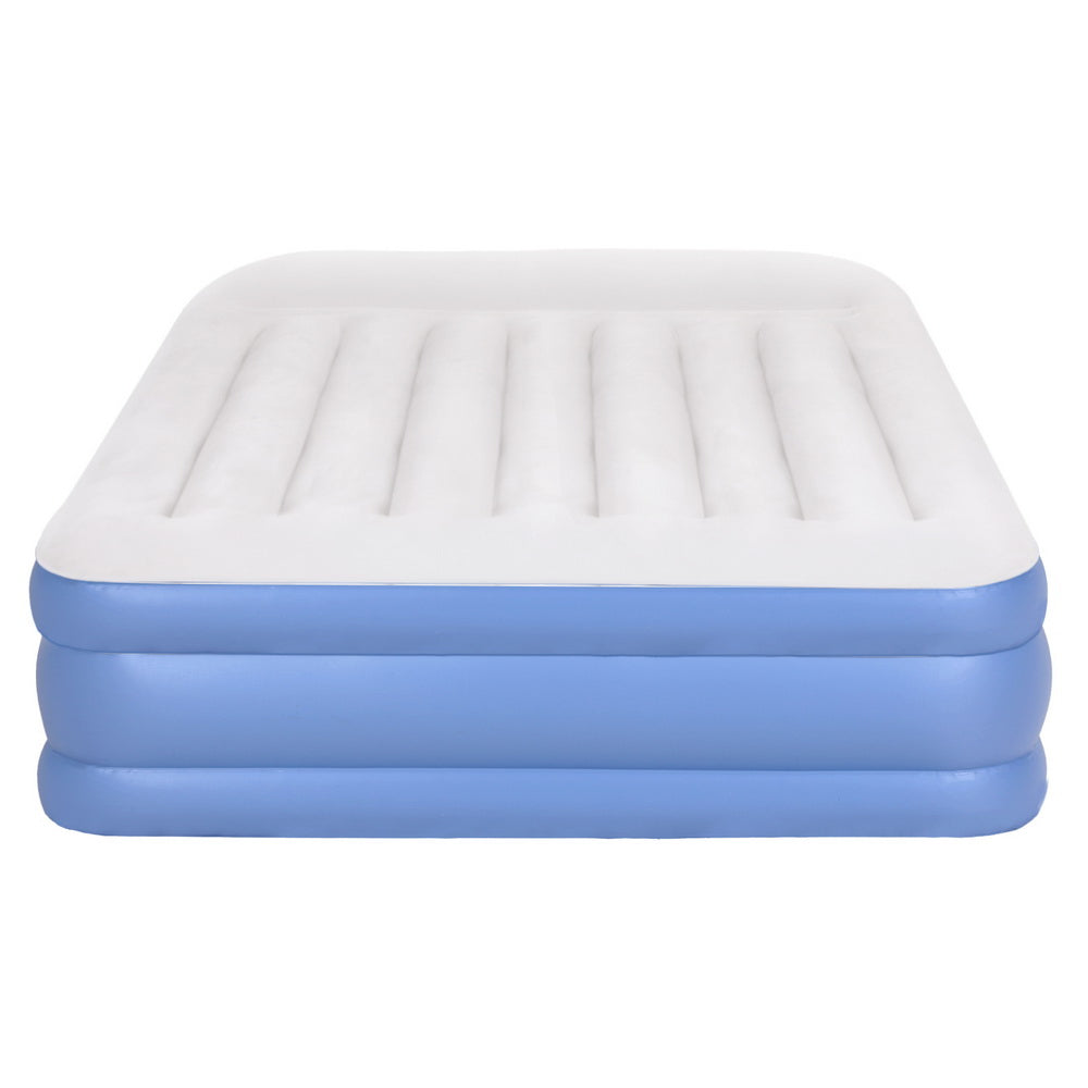 Inflatable Mattresses: Weisshorn Air Mattress Queen Inflatable Bed 50cm Air bed