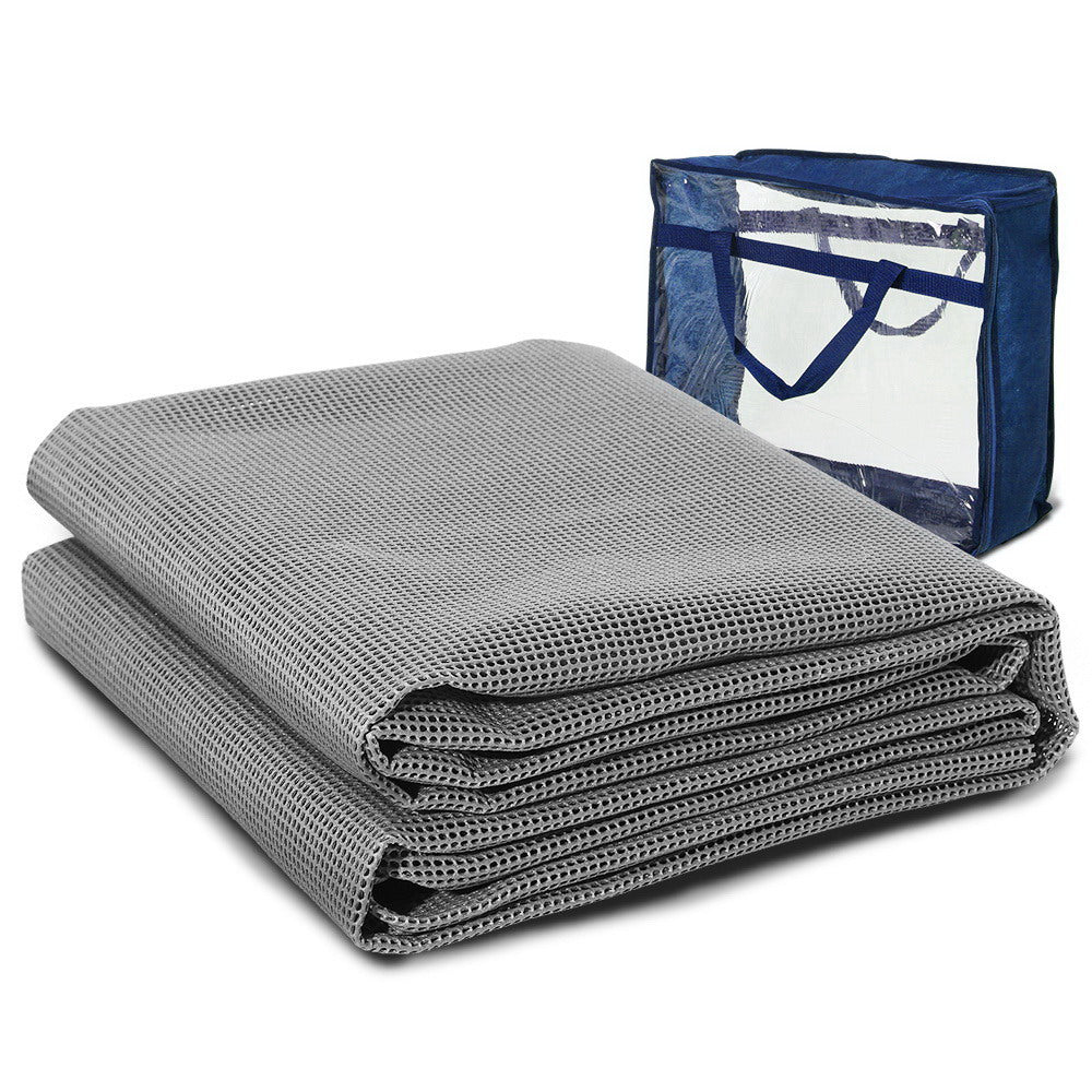 Caravan Accessories: Weisshorn 4M X 2.5M Annex Matting Floor Mats Mesh Caravan Camping Annexe