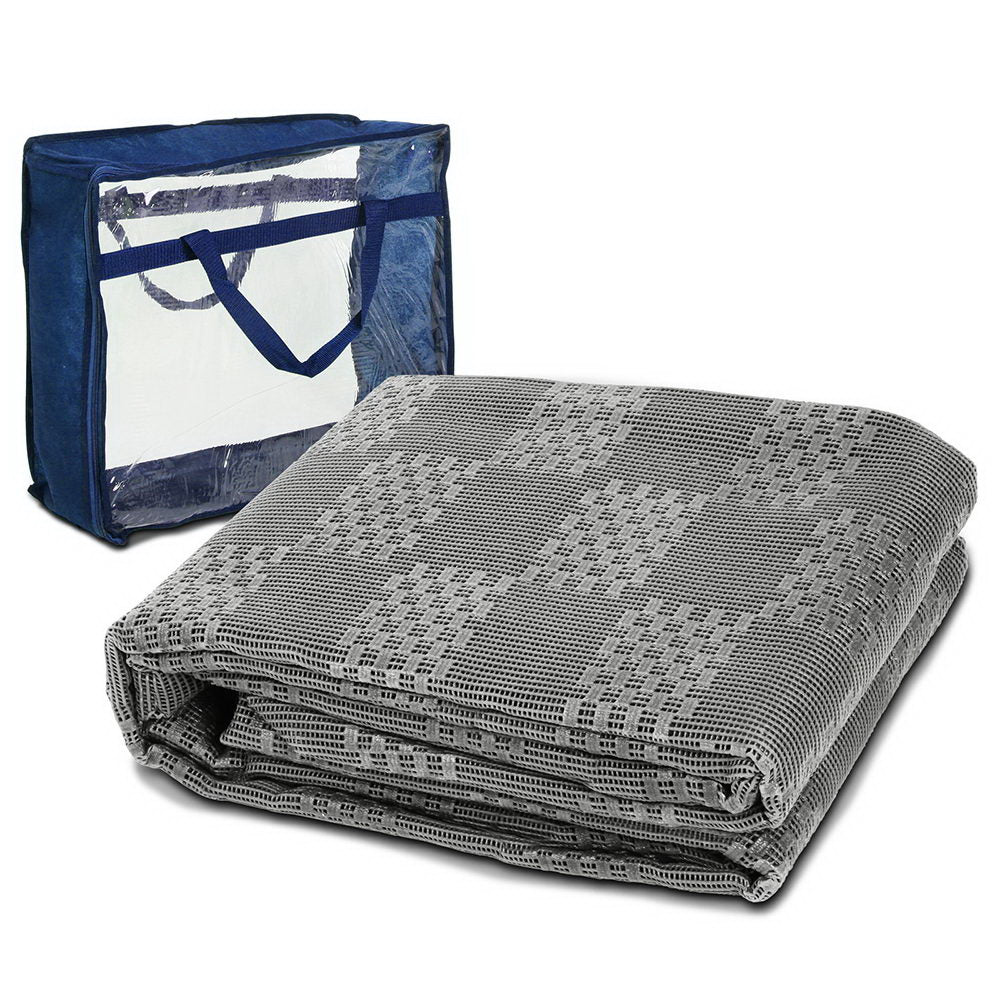 Caravan Accessories: Weisshorn 7M X 2.5M Annex Matting 600GSM Floor Mats Mesh Caravan Camping Annexe