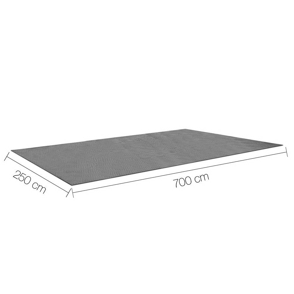 Caravan Accessories: Weisshorn 7M X 2.5M Annex Matting 600GSM Floor Mats Mesh Caravan Camping Annexe
