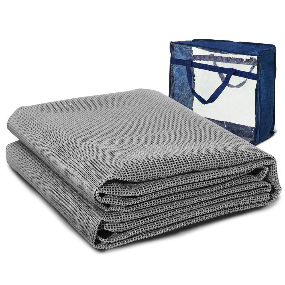 Caravan Accessories: Weisshorn 7M X 2.5M Annex Matting Floor Mats Mesh Caravan Camping Annexe