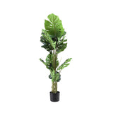 Artificial Trees: Artiss 140cm Artificial Monstera Tree Faux Trees Indoor Decor Artificial Plants Lifelike Plant 1.4M
