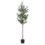 Artificial Trees: Artiss 180cm Artificial Olive Tree Faux Trees Indoor Decor Artificial Plants Lifelike Plant 1.8M
