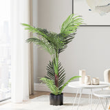 Artificial Trees: Artiss 100cm Artificial Palm Tree Faux Trees Indoor Decor Artificial Plants Lifelike Plant