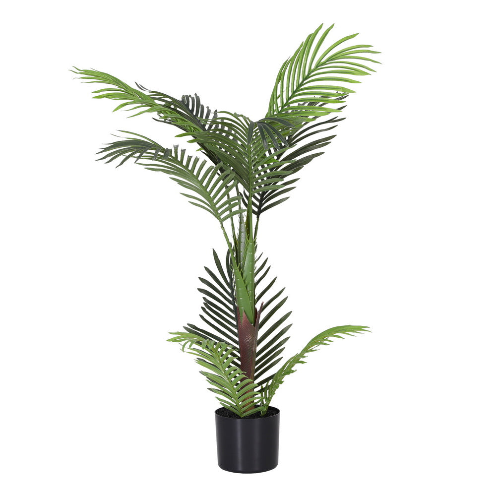 Artificial Trees: Artiss 100cm Artificial Palm Tree Faux Trees Indoor Decor Artificial Plants Lifelike Plant