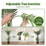 Artificial Trees: Artiss 100cm Artificial Palm Tree Faux Trees Indoor Decor Artificial Plants Lifelike Plant