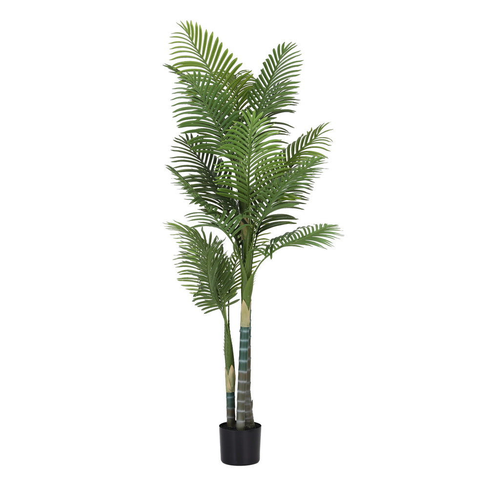Artificial Trees: Artiss 180cm Artificial Palm Tree Faux Trees Indoor Decor Artificial Plants Lifelike Plant 1.8M