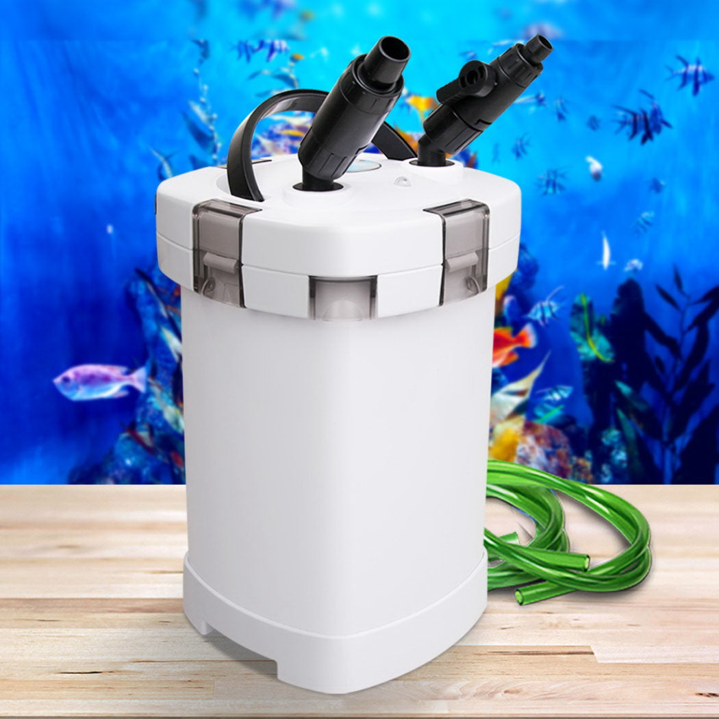 Aquarium Filters & Pumps: Giantz Aquarium Filter Fish Tank External Canister Water Pump 1250L/H