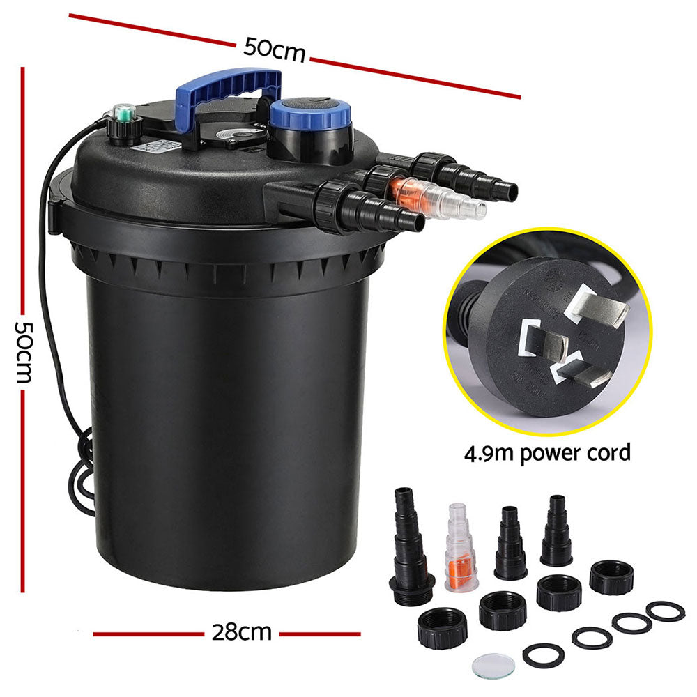Aquarium Filters & Pumps: Giantz Aquarium Filter Fish Tank External Canister Water Filter 10000L/H