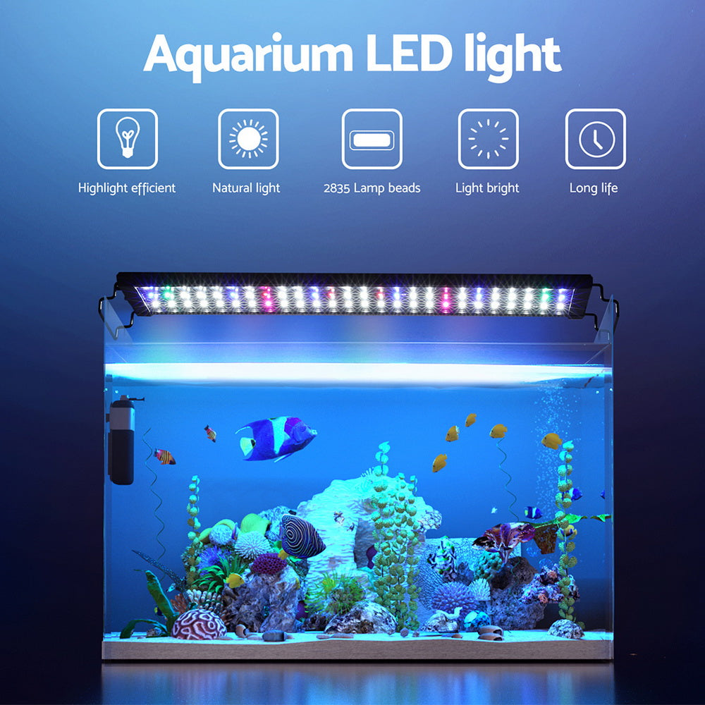 Aquarium Lighting: i.Pet Aquarium Light Full Spectrum 60CM Aqua Plant Fish Tank Lamp