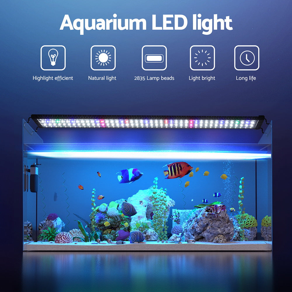 Aquarium Lighting: i.Pet Aquarium Light Full Spectrum 90CM Aqua Plant Fish Tank Lamp