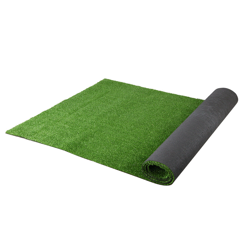 Artificial Grass: Prime Turf Artificial Grass 2mx5m 10mm Synthetic Fake Lawn Turf Plant Plastic Olive