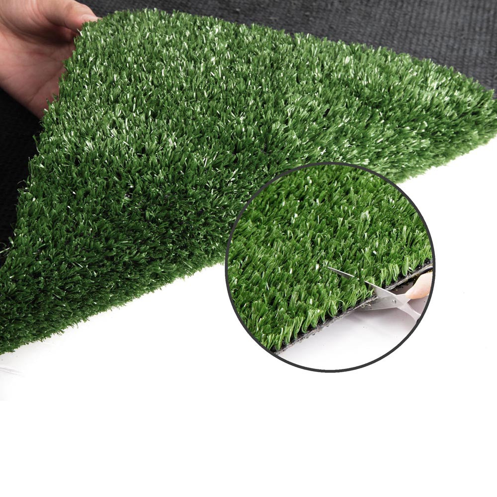 Artificial Grass: Prime Turf Artificial Grass 1mx10m 17mm Synthetic Fake Lawn Turf Plant Plastic Olive