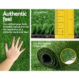 Artificial Grass: Prime Turf Artificial Grass Synthetic 20 SQM Fake Lawn 17mm 1X10M