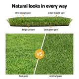 Artificial Grass: Prime Turf Artificial Grass 20SQM 20mm Synthetic Fake Lawn Turf Plant Plastic 4-coloured 1mx10m