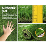 Artificial Grass: Prime Turf Artificial Grass 30mm 1mx20m Synthetic Fake Lawn Turf Plastic Plant 4-coloured