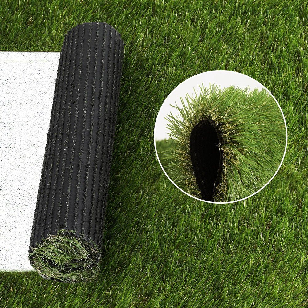 Artificial Grass: Prime Turf Artificial Grass 45mm 1mx10m Synthetic Fake Lawn Turf Plastic Plant 4-coloured