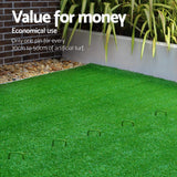 Artificial Grass: Prime Turf Artificial Grass 50pcs Synthetic Pins Fake Lawn Turf Weed Mat Pegs Joining Tape