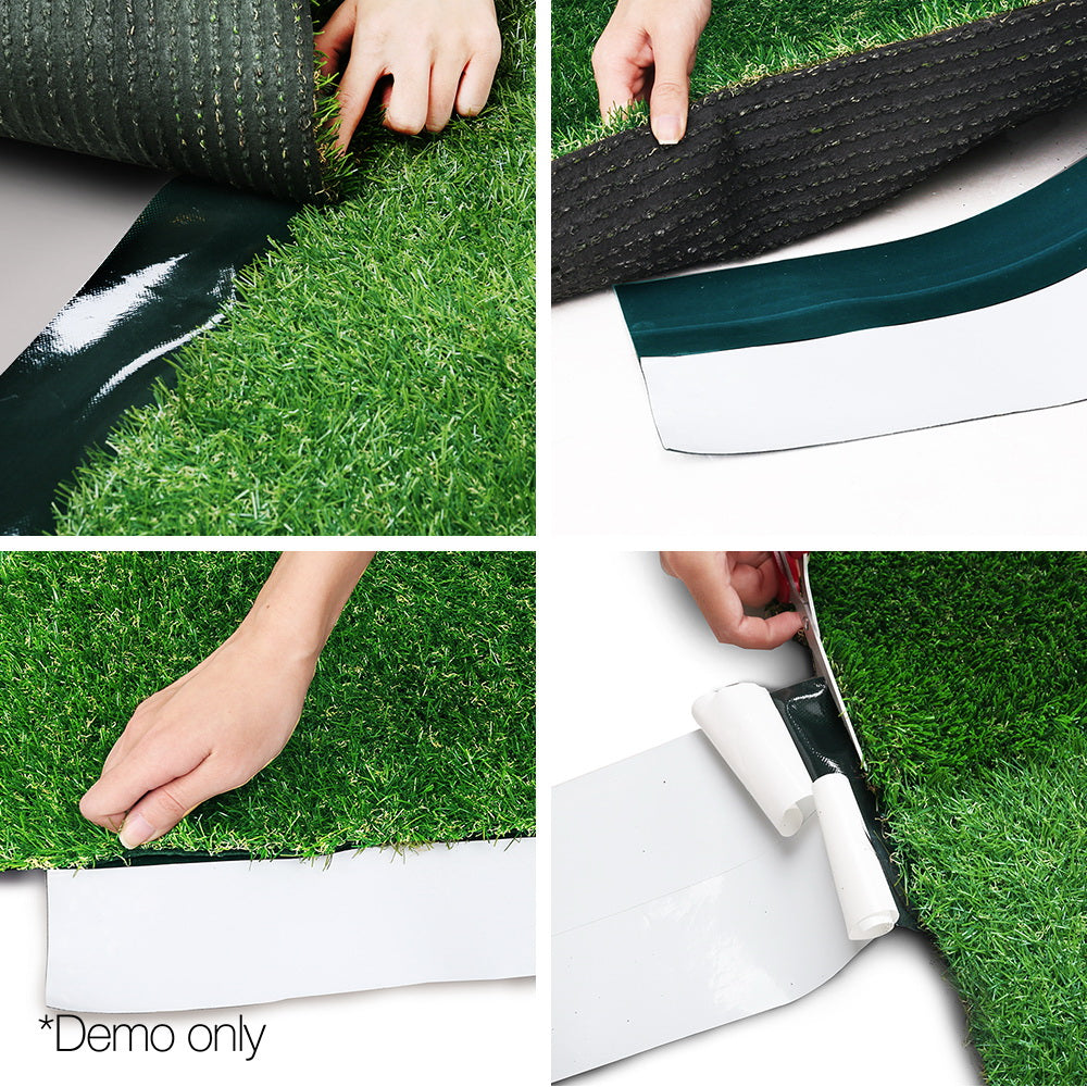 Artificial Grass: Prime Turf Artificial Grass 15cmx10m Synthetic Self Adhesive Turf Joining Tape Weed Mat