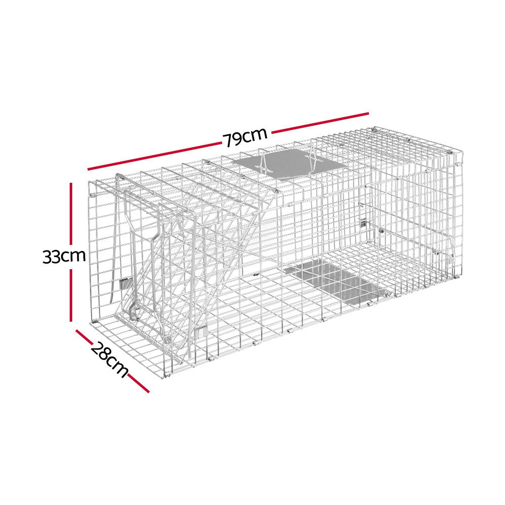 Animal Traps: Gardeon Animal Trap Cage Possum 79x28cm