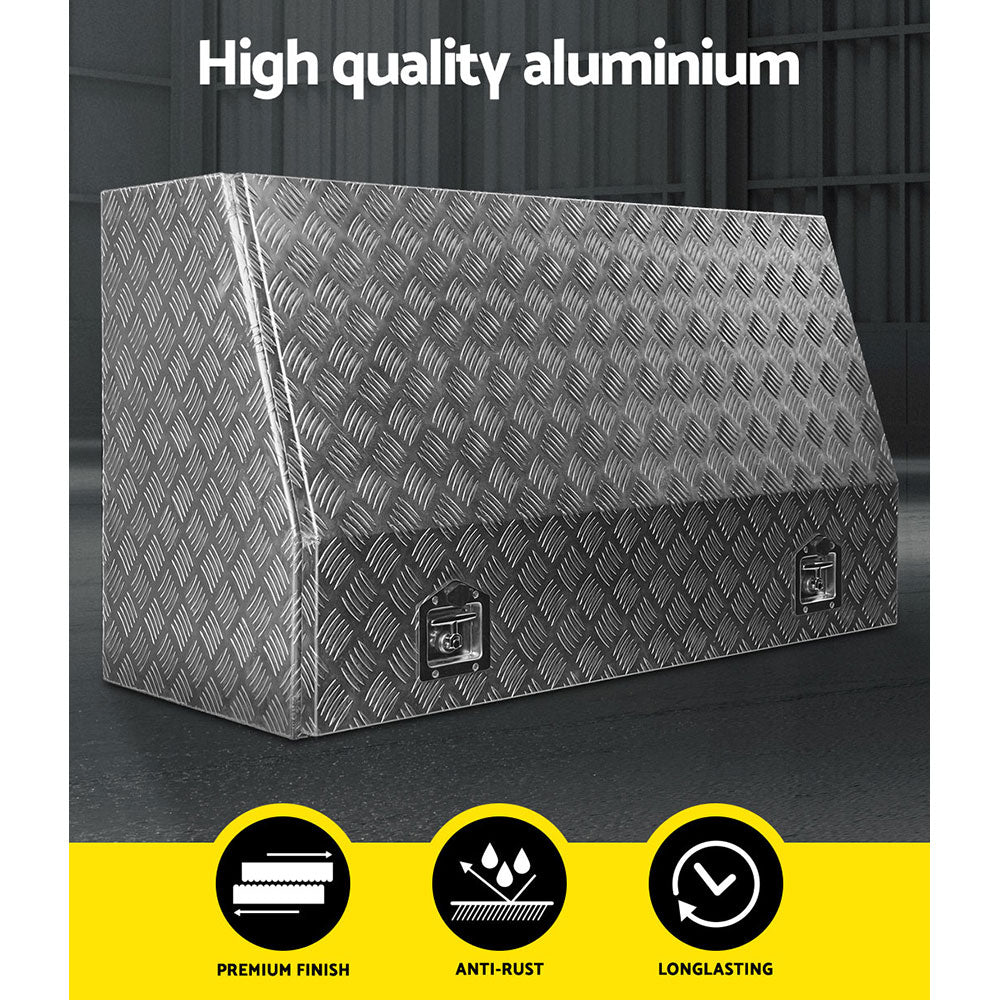 Tool Boxes: Giantz Aluminium Ute Tool Box Drawers Storage Truck Trailer Lock