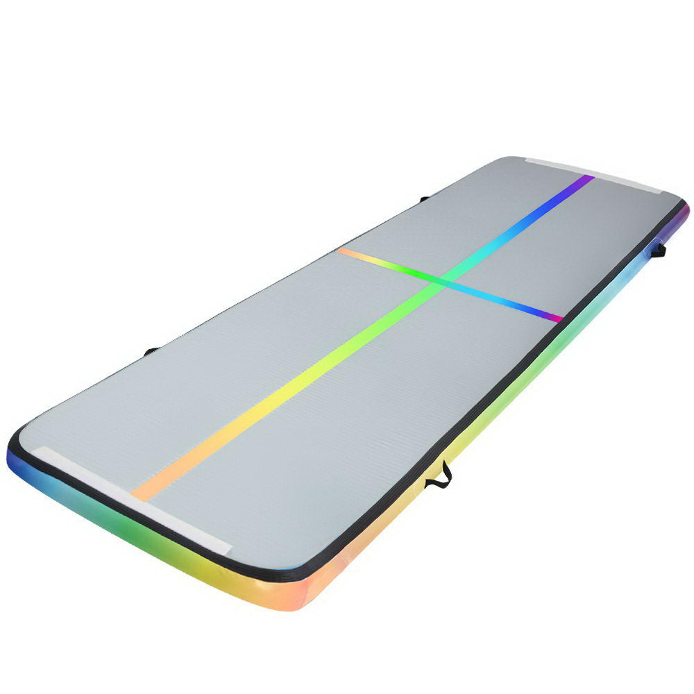 Gymnastics: Everfit 4X1M Air Track Inflatable Tumbling Mat Gymnastics Yoga Mat