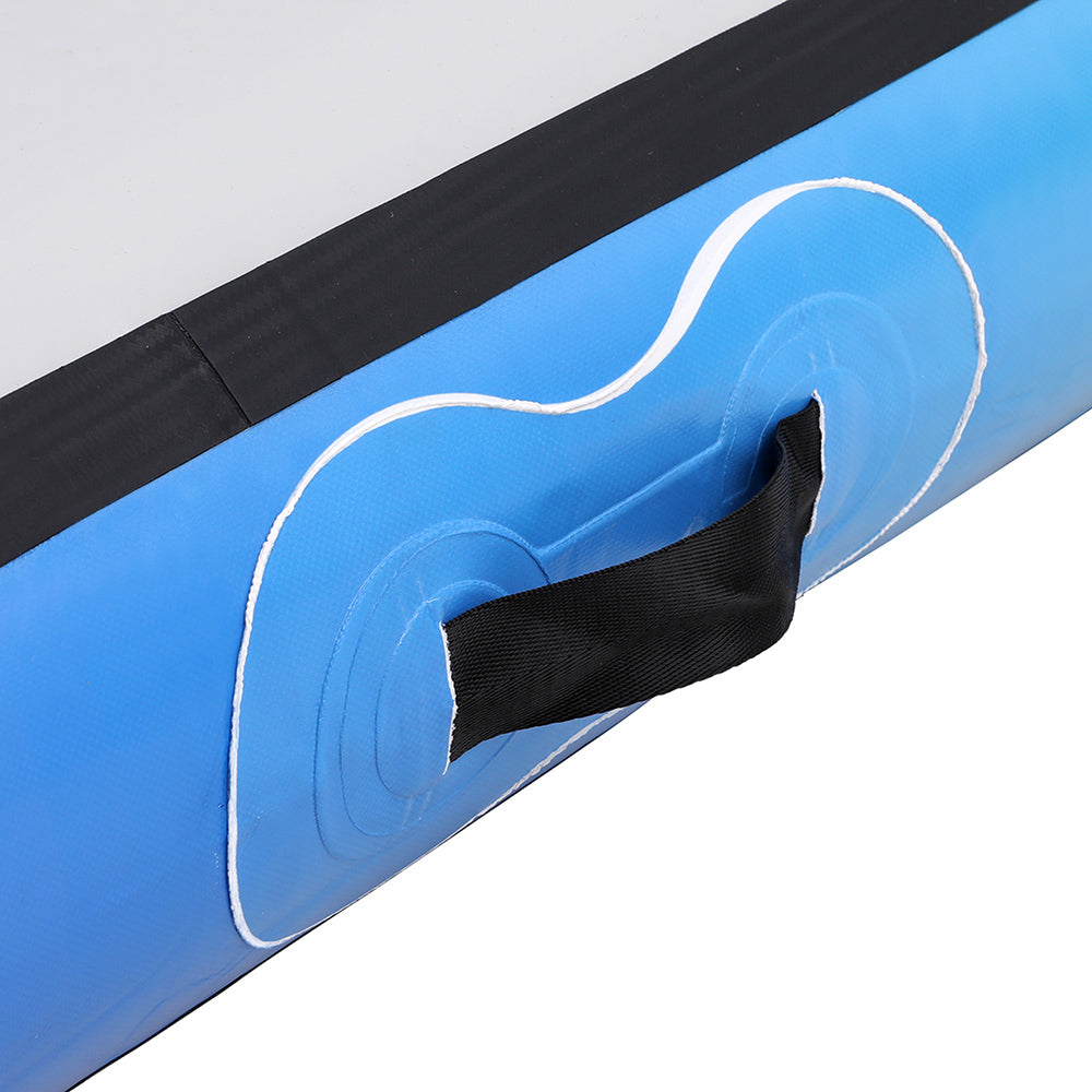 Gymnastics: Everfit 6M Air Track Mat Inflatable Gymnastics Tumbling Mat Colourful