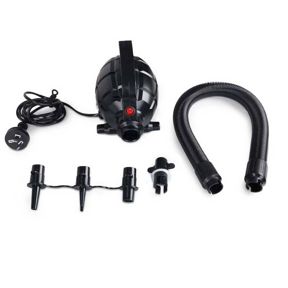 Gymnastics: GoFun 500W Electric Airtrack Pump Air Pump Inflatable Air Track Mat Tumbling Gymnasitic