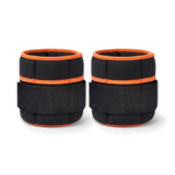 Everfit Adjustable Ankle Weights, 1 Pair (0.9-4.55Kg) Removable Sandbags for Women & Men, Wrist Weights & Leg Weights for Home Gym, Pilates, Walking, Strength Training