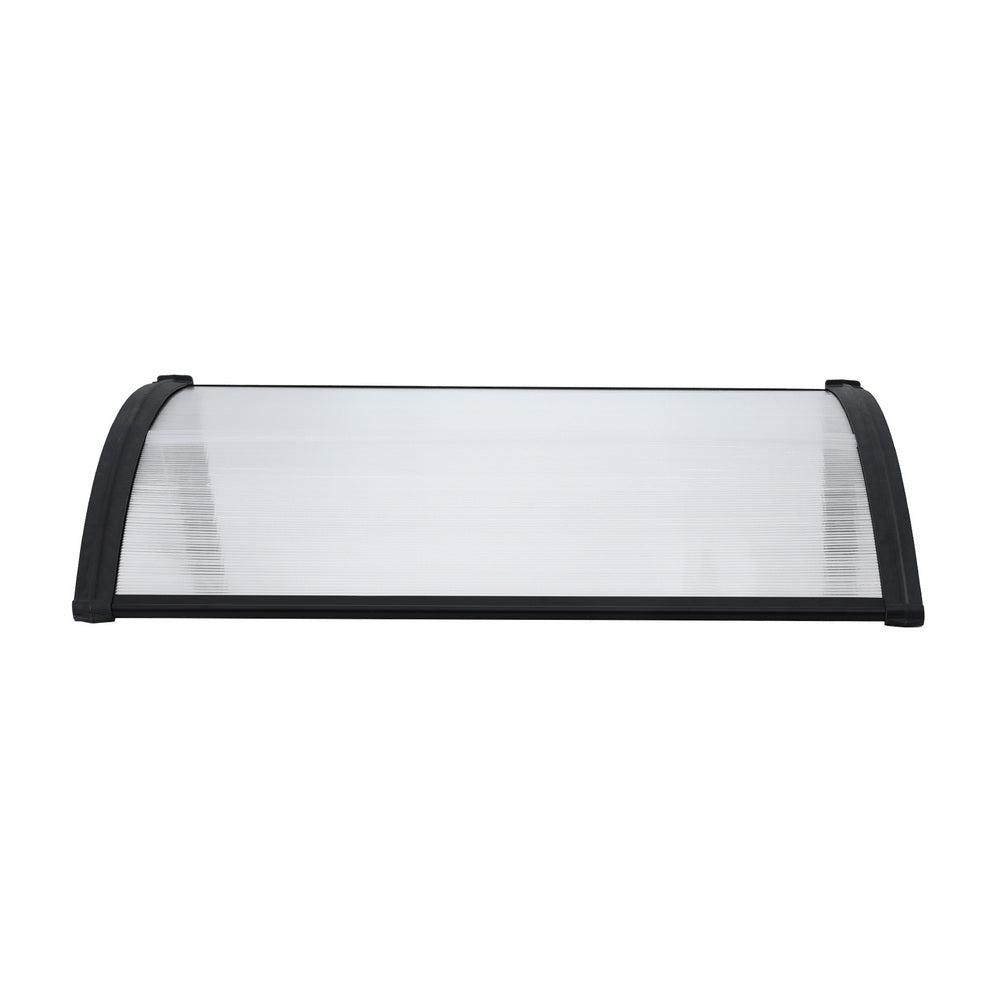 Awnings: Instahut Window Door Awning 0.8mx1m Transparent