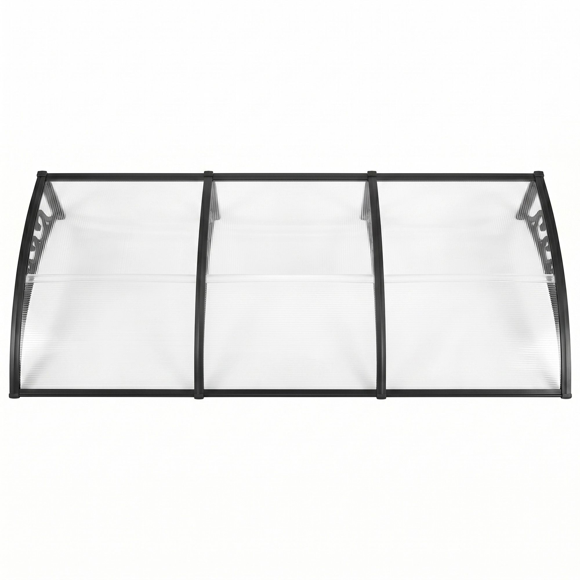 Instahut Window Door Awning 0.8mx3m Transparent