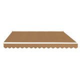 Awnings: Instahut Retractable Folding Arm Awning Motorised Remoter Sunshade 2.5Mx2M Beige