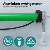 Awnings: Instahut Retractable Folding Arm Awning Motorised Remoter Sunshade 2.5Mx2M Beige