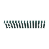 Awnings: Instahut Retractable Folding Arm Awning Motorised Sunshade 3Mx2.5M Green White