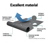 Awnings: Instahut Retractable Folding Arm Awning Motorised Sunshade 3.5M X 2.5M Grey
