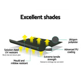 Awnings: Instahut Window Fixed Pivot Arm Awning Outdoor Blinds Retractable Canopy1.5X2.1M