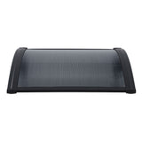 Awnings: Instahut Window Awning Drainage 0.6mx0.6m Outdoor Grey